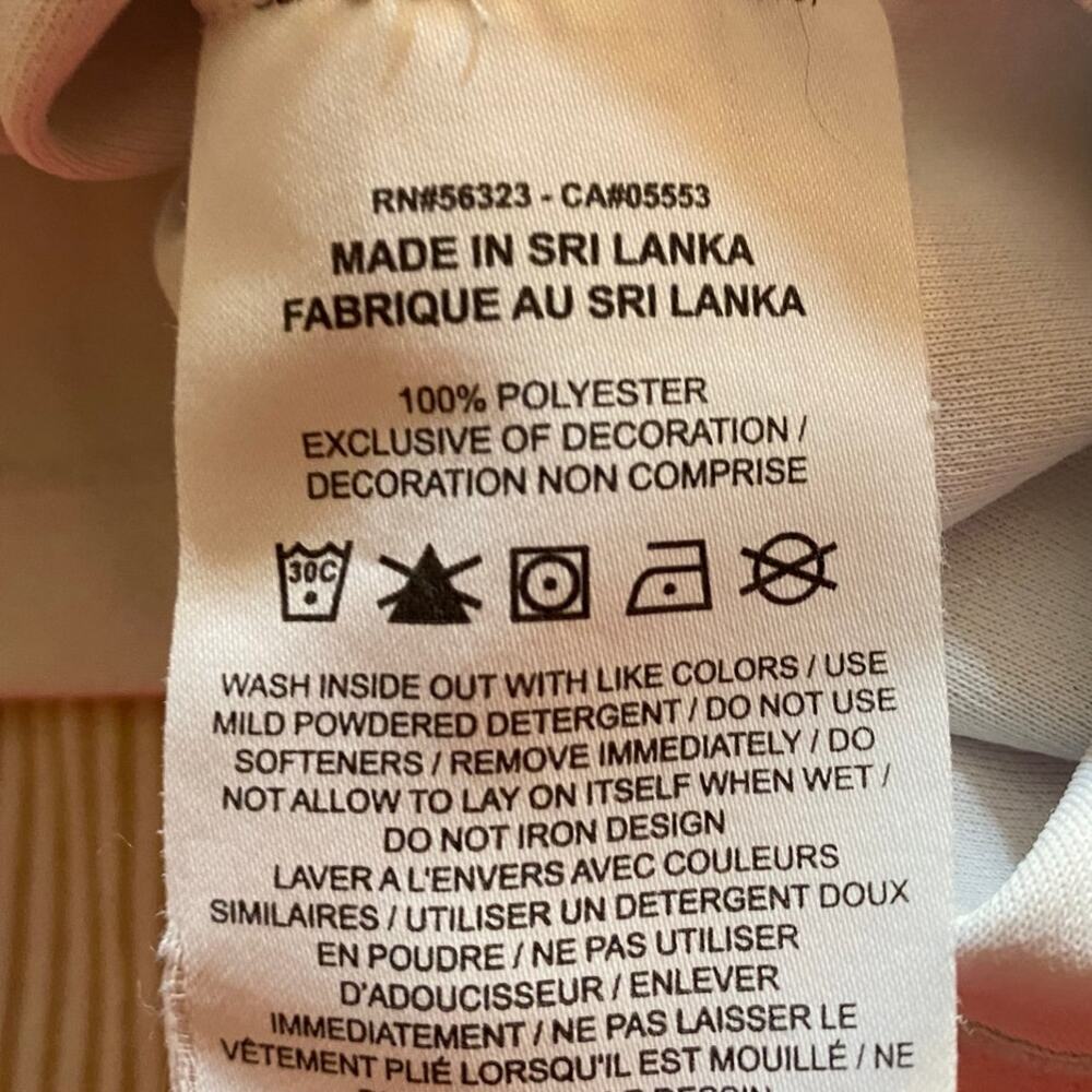 Nike Running Dri Fit Cream Shirt Sz S Athletic Wear - Picture 5 of 5